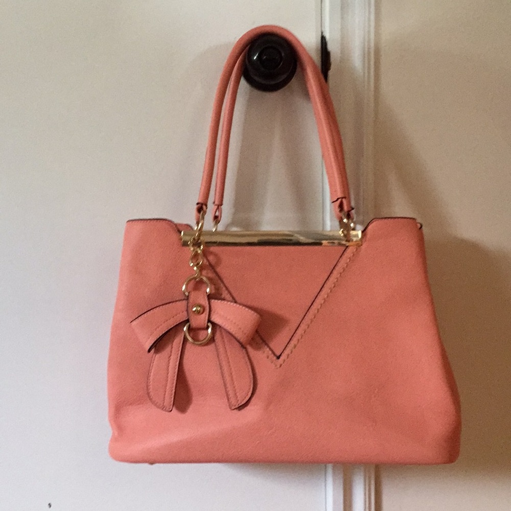 Coral satchel